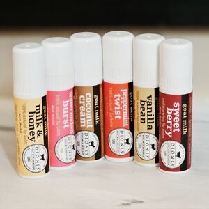 Dionis Goat Milk Jumbo Sized Lip Balm, Your Choice .28 oz